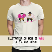 Load image into Gallery viewer, T-shirt à l&#39;unité // MOIS DE AVRIL 2021 // Patrick Doyon
