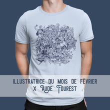 Load image into Gallery viewer, T-shirt à l&#39;unité // MOIS DE FÉVRIER 2021 // Aude Fourest
